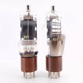 2 X 837 TUBE. 1950s BRITISH... 2