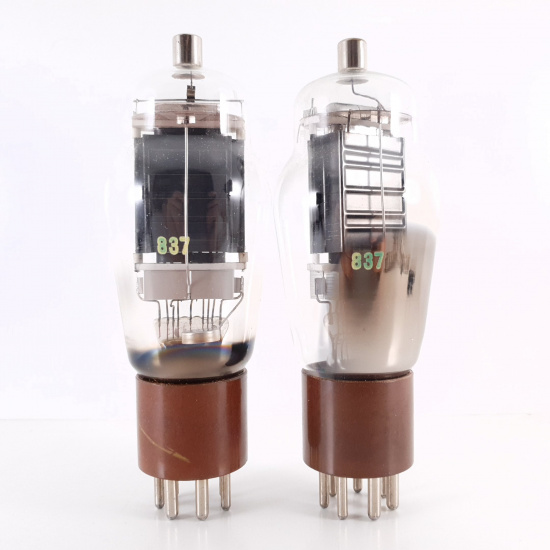 2 X 837 TUBE. 1950s BRITISH PROD....