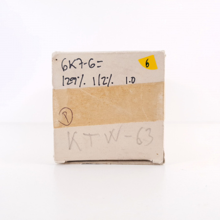 1 X KTW63 GECOVALVE TUBE. GEC PROD. COPPER RODS. 6. CH106