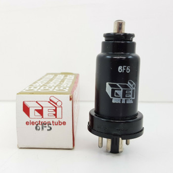 6F5 TUBE. CEI BRAND. NOS / NIB. RCB127
