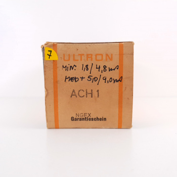 1 X ACH1 ULTRON TUBE. 7. CH106