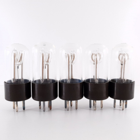 5 X SH204D HEIMANN TUBE. 1980s PRODUCTION. CV ENA