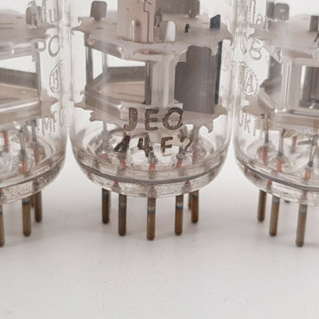 5 X PC88 MULLARD TUBE. DIMPLE GETTER. 1960s PROD. MATCHED QUINTET. CU  ENA