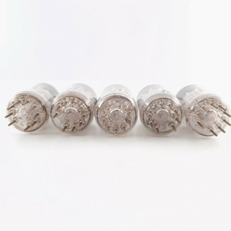 5 X PC88 MULLARD TUBE. DIMPLE GETTER. 1960s PROD. MATCHED QUINTET. CU  ENA