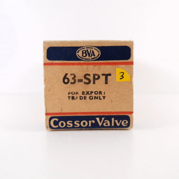 1 X 63SPT COSSOR TUBE. 3....