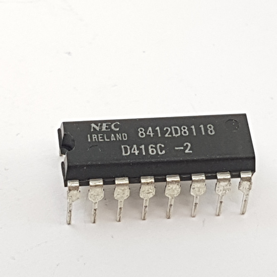 1 x D416C-2 NEC INTEGRATED CIRCUIT NOS. C608BU6/14f130923