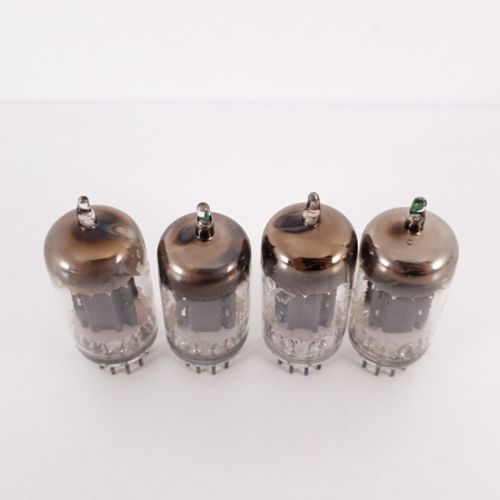 4 X 12AX7 GE TUBE. 17MM LONG PLATES. D-G. LOW EMISSION 1 TRIODE. USED. CO ENA