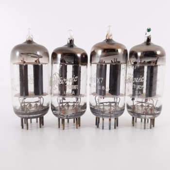 4 X 12AX7 GE TUBE. 17MM... 2