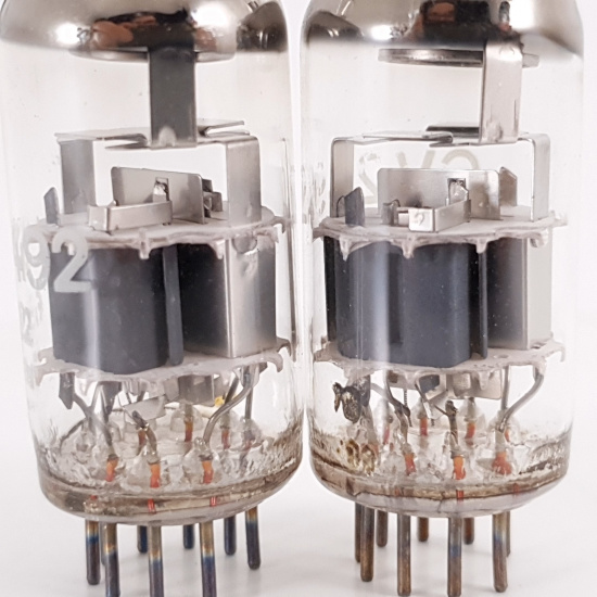 2 X CV2492 / 6922 / E88CC TUBE. 1960s...