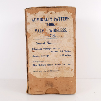 1 X NR14 MULLARD TUBE....