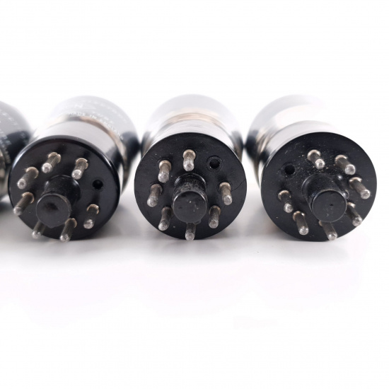 5 X MHLD6 HALTRON TUBE. BLACK PLATES....