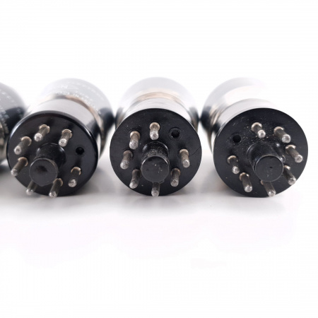 5 X MHLD6 HALTRON TUBE. BLACK PLATES. CO ENA