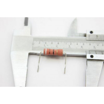 METAL OXIDE FILM RESISTOR 91Ohm 91R 5% 2W NOS (New Old Stock) 8PC CA30U450F28815