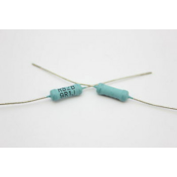 METAL OXIDE FILM RESISTOR 9.1Ohm 9R1 2W NOS (New Old Stock) 8PC CA30U67F280815