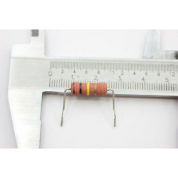 METAL OXIDE FILM RESISTOR 100K 5% 2W NOS (New Old Stock) 8PC CA30U485F280815