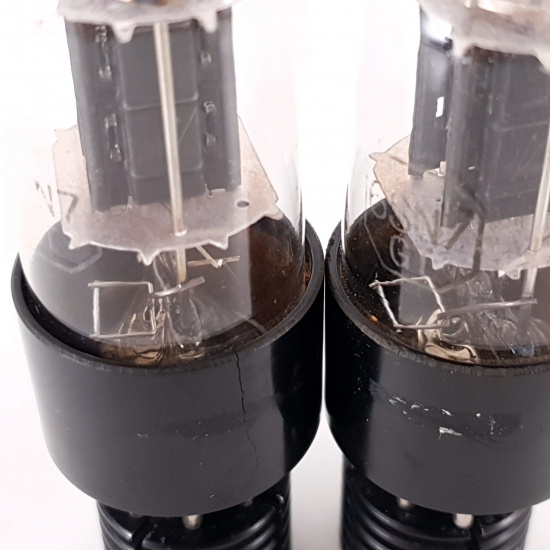 2 X JAN CPR 6SN7GT / VT231 RAYTHEON....