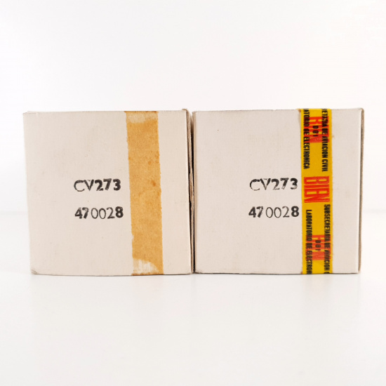 2 X CV273 / DET22 GEC TUBE. 1960s...