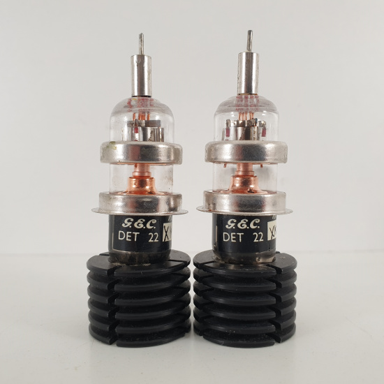 2 X CV273 / DET22 GEC TUBE. 1960s...