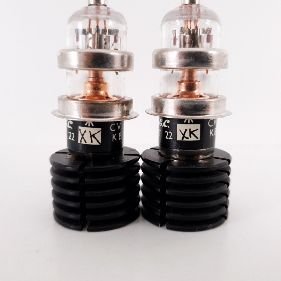 2 X CV273 / DET22 GEC TUBE. 1960s...
