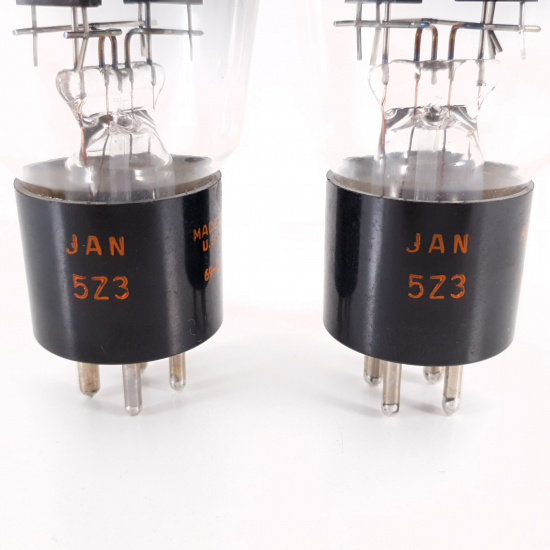2 X JAN 5Z3 RCA TUBE. 1969 PROD....
