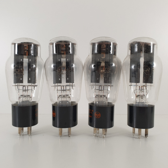 4 X JAN 5Z3 RCA TUBE. 1969 PROD....
