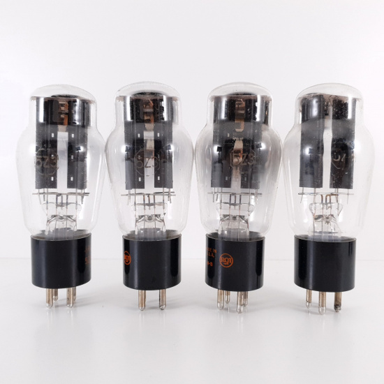 4 X JAN 5Z3 RCA TUBE. 1969 PROD....