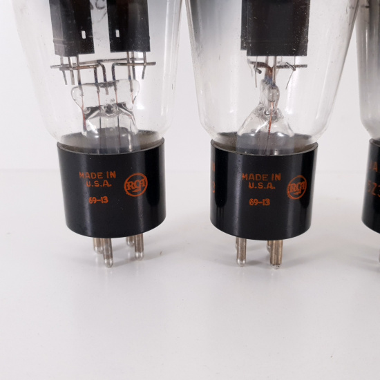 4 X JAN 5Z3 RCA TUBE. 1969 PROD....