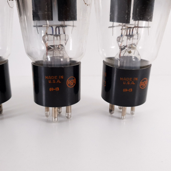 4 X JAN 5Z3 RCA TUBE. 1969 PROD....