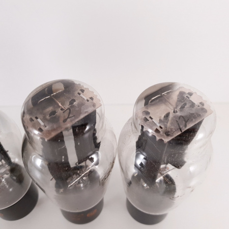 4 X JAN 5Z3 RCA TUBE. 1969 PROD. BLACK PLATES. MATCHED QUAD. CA ENA