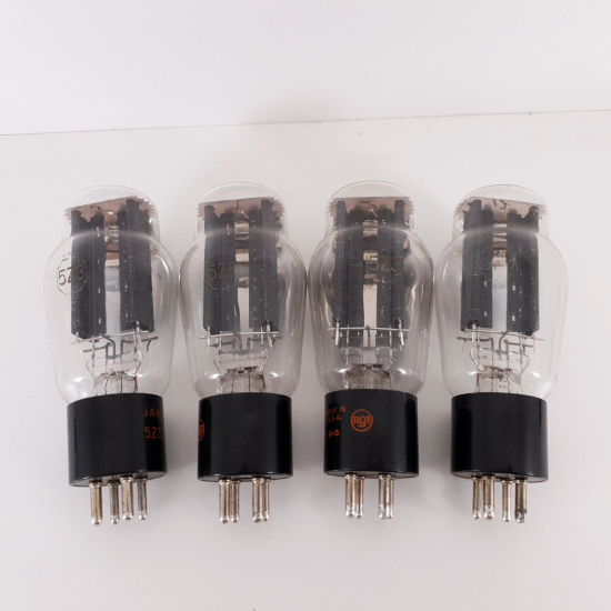 4 X JAN 5Z3 RCA TUBE. 1969 PROD....