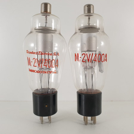 2 X M-2V/400A / 866A STANDARD ELECTRICA TUBE. AE ENA