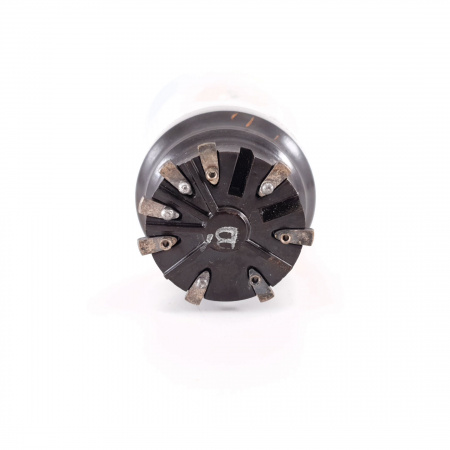 1 X AZ1 TESLA ROZNOV TUBE. BLACK PLATES. FLAT GETTER. AE ENA