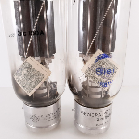 2 X 3C/150A ADA / GENERAL ELECTRIC TUBE. CU ENA