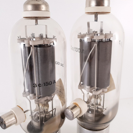 2 X 3C/150A ADA / GENERAL ELECTRIC TUBE. CU ENA