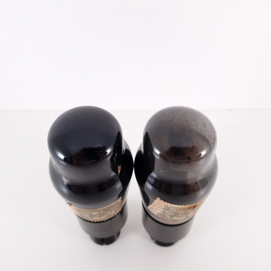 2 X KT63 BRIMAR TUBE. BLACK PLATES....