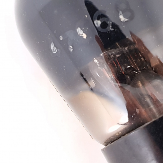 2 X KT63 BRIMAR TUBE. BLACK PLATES....