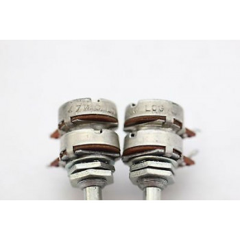 POTENTIOMETER CEDE 47K + 47K OHM LOG W/O ON/OFF NOS 1PC. CA278U12F110517