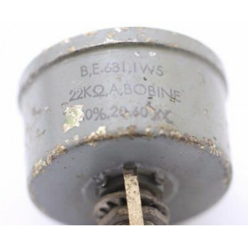 POTENTIOMETER COILED 22K OHM 10% LIN W/O ON/OFF NOS 1PC. CA303U1F080617