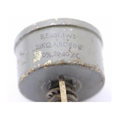 POTENTIOMETER COILED 22K OHM 10% LIN W/O ON/OFF NOS 1PC. CA303U1F080617