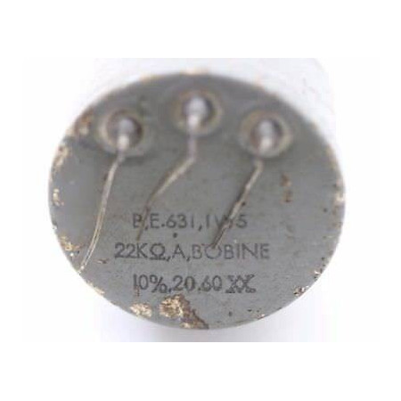 POTENTIOMETER COILED 22K OHM 10% LIN W/O ON/OFF NOS 1PC. CA303U1F080617