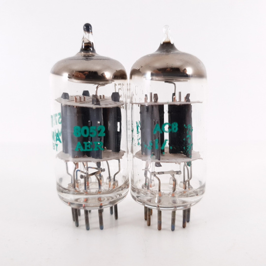 2 X JAN 5751 SYLVANIA TUBE. 1980s...