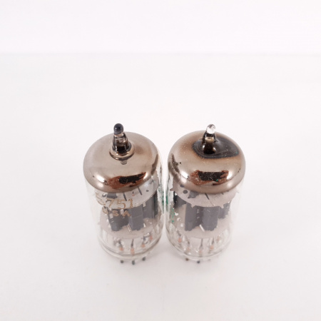 2 X JAN 5751 SYLVANIA TUBE. 1980s PROD. SOLID GETTER. COPPER RODS. CX ENA