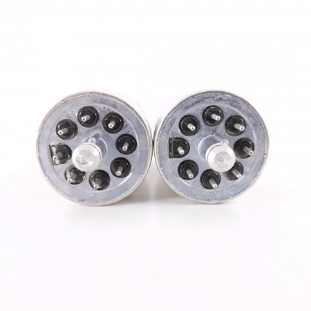 2 X 4P1L / 4П1Л SVETLANA WINGED C TUBE. DUAL INVERTED CUP GETTER. CO ENA