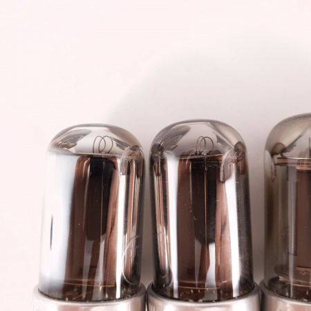 4 X 4P1L / 4П1Л SVETLANA WINGED C TUBE. DUAL INVERTED CUP GETTER. 1965s. CO ENA