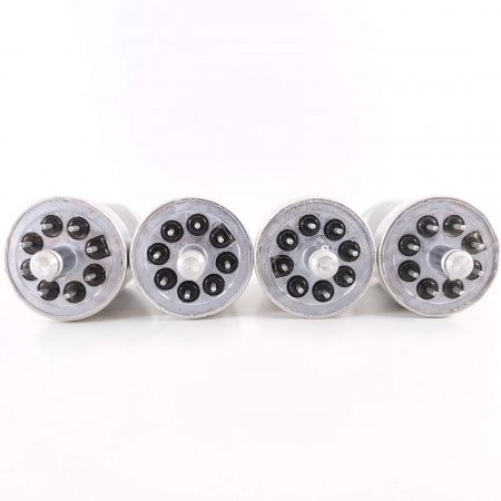 4 X 4P1L / 4П1Л SVETLANA WINGED C TUBE. DUAL INVERTED CUP GETTER. 1965s. CO ENA