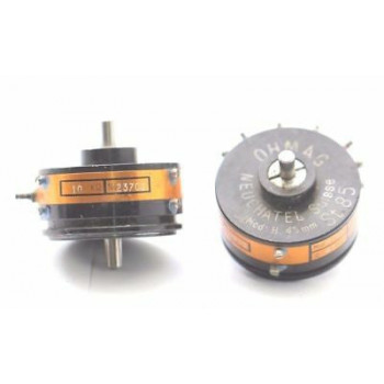POTENTIOMETER OHMAG 10K OHM 0,25% LIN W/O ON/OFF NOS 1PC. CA303U2F070617