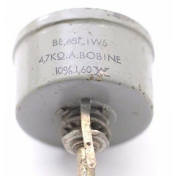 POTENTIOMETER COILED 4,7K OHM 10% LIN W/O ON/OFF NOS 1PC. CA303U1F070617