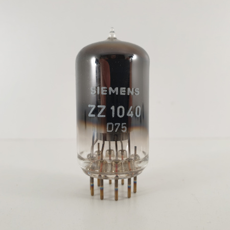 1 X ZZ1040 SIEMENS TUBE. TELEFUNKEN PRODUCTION. SMOKED GLASS. CO ENA