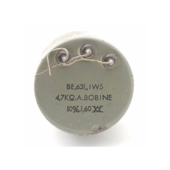 POTENTIOMETER COILED 4,7K OHM 10% LIN W/O ON/OFF NOS 1PC. CA303U1F070617