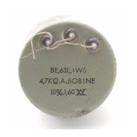 POTENTIOMETER COILED 4,7K OHM 10% LIN W/O ON/OFF NOS 1PC. CA303U1F070617